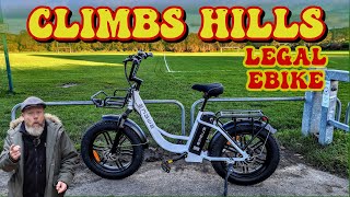 The best Legal Ebike  Engwe L20 Review Step Thru Amazing  Ebike that does it all Well Almost