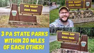 [STATE PARK SERIES] CHECKING OUT 3 PENNSYLVANIA STATE PARKS IN BALD EAGLE STATE FOREST!
