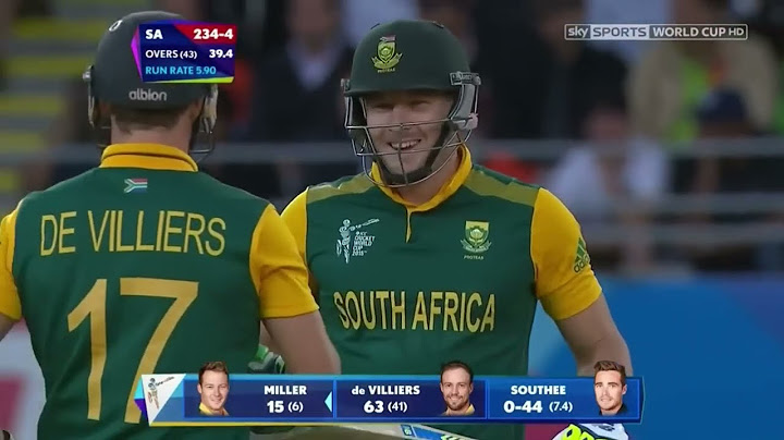 South Africa vs New Zealand   Semi Final CWC 2015   Highlights Full Match Video in HD