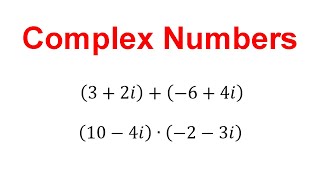 Celebrity Complex Numbers (Add, Subtract, Multiply, and Divide) Profile