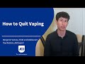 How to Quit Vaping
