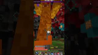 I DEFEATED THE BOSS : Minecraft - Vault Hunters #shorts