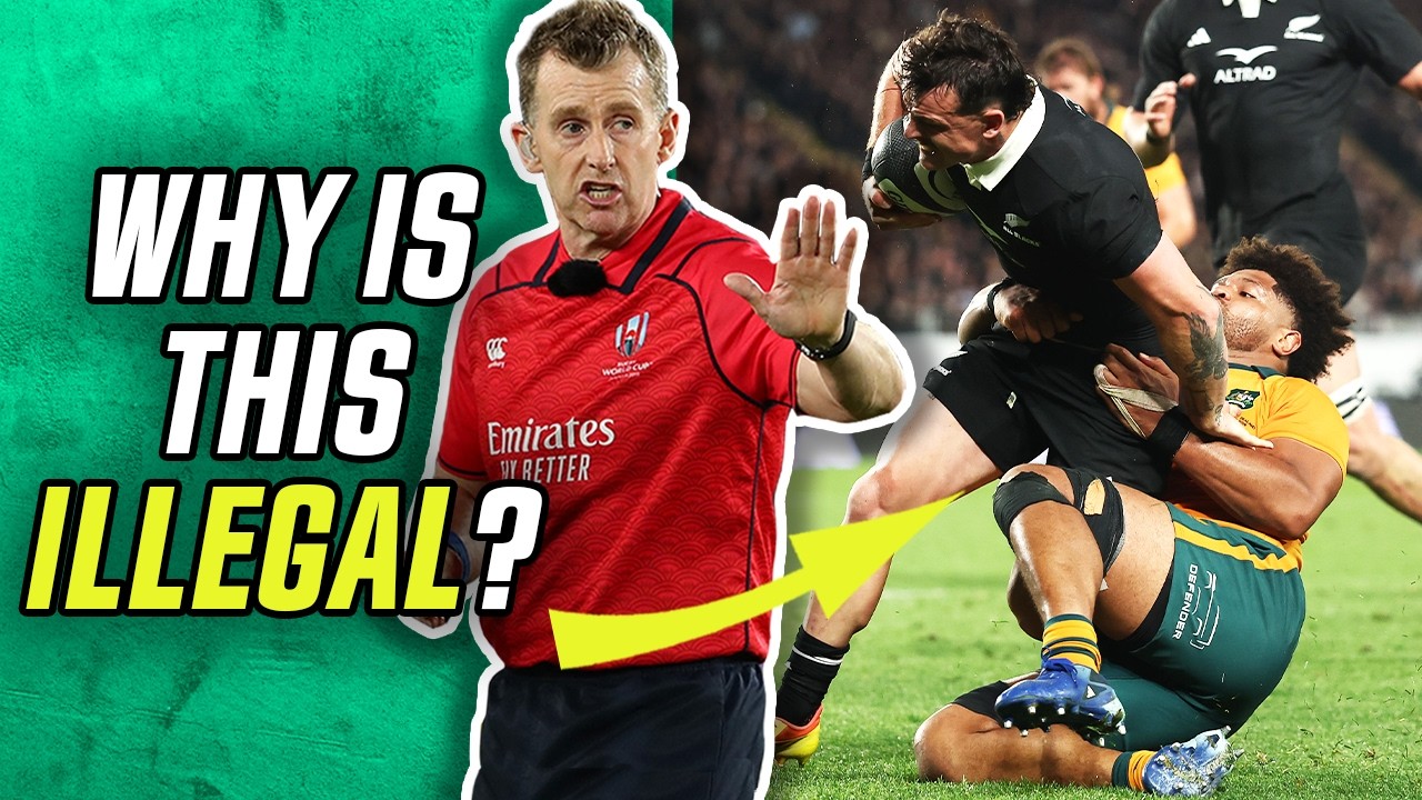 Rugby Referee explains the new laws around hip drop tackles | Whistle Watch Presented by Emirates