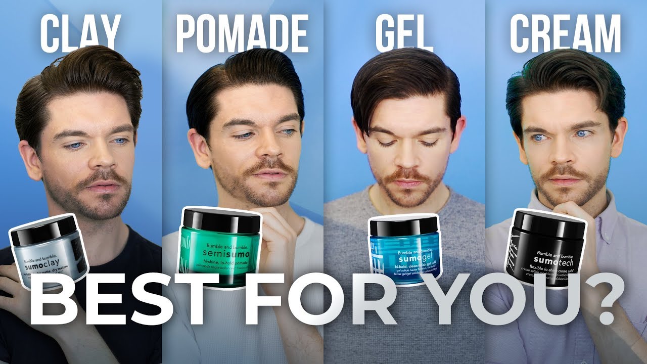 Clay Pomade Gel or Cream  Mens Hair Product Guide