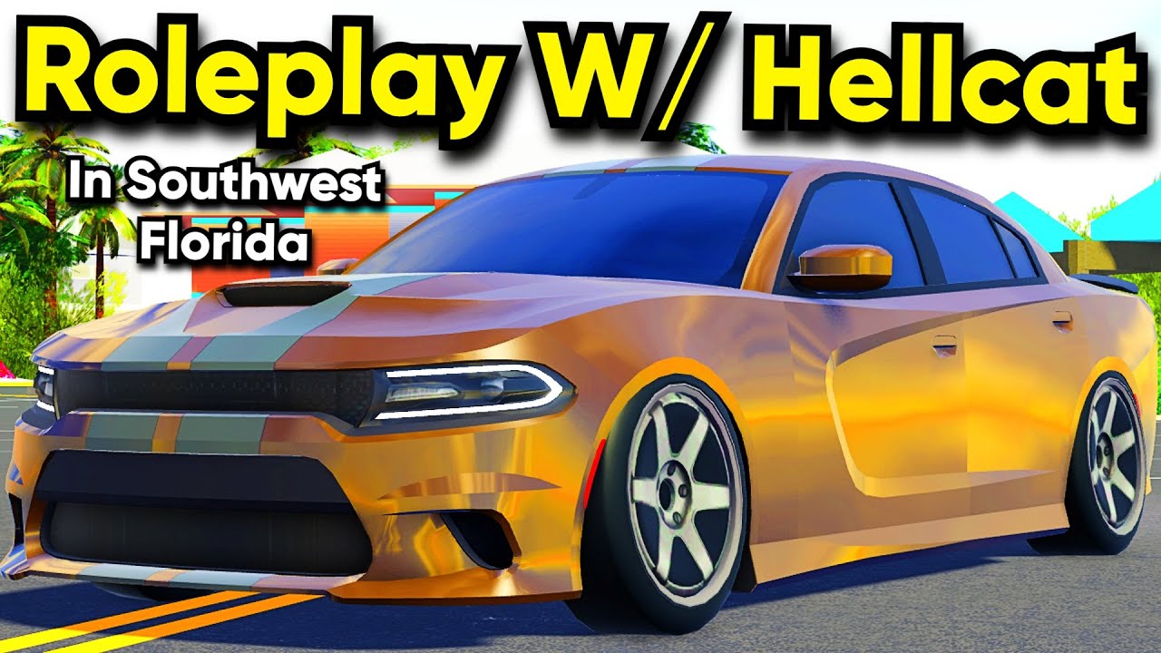 I Joined A Roleplay Server With My Jiggly Drift Hellcat In Southwest Florida!