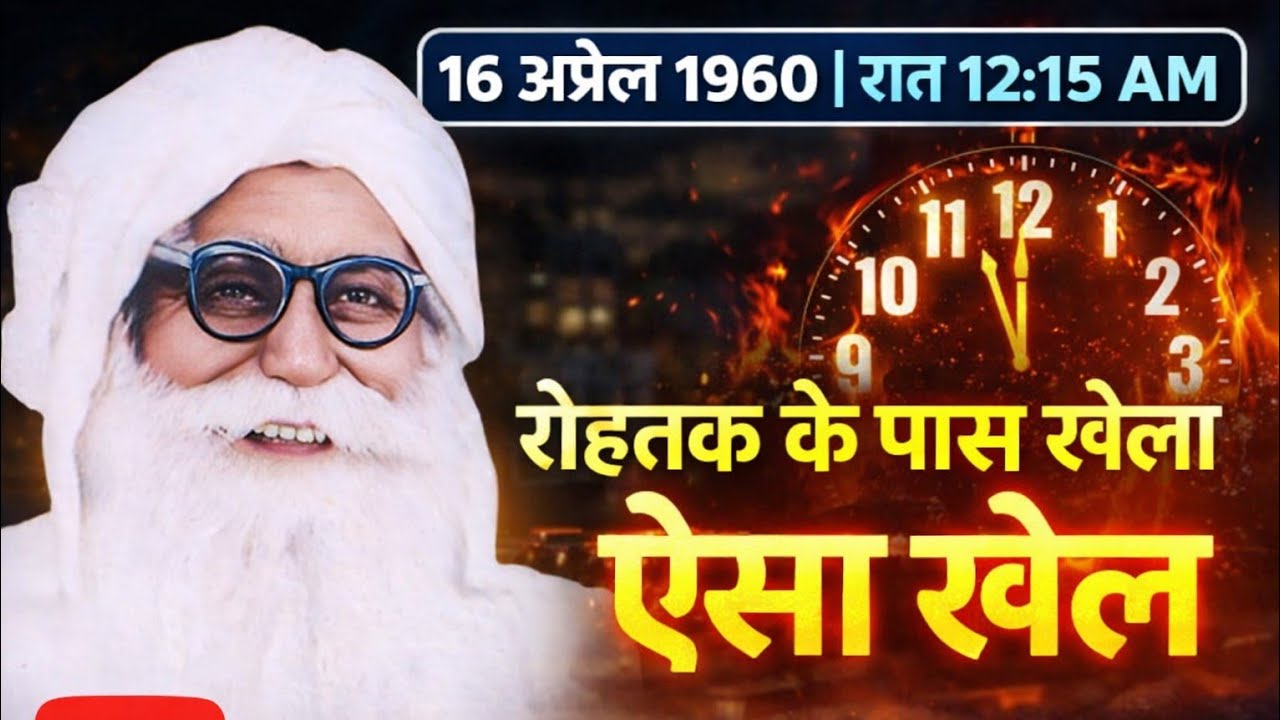 16 अप्रैल 1960  का ऐतिहासिक खेल। ।Dera Sacha Sauda History। ।Saint Msg। ।Dr Saint msg। Spiritual 