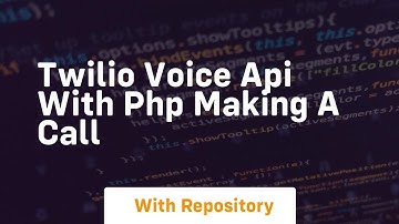 Twilio voice api with php making a call