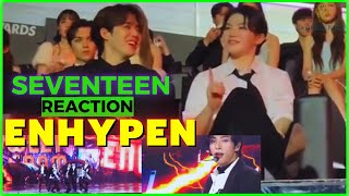 SEVENTEEN Reaction ENHYPEN Sweet Venom + Bite Me Golden Disc Awards 2024 JAKARTA