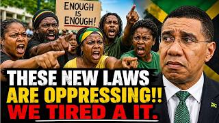 JAMAICANS BLAST ANDREW HOLNESS ADMINISTRATION OVER NEW FOOD & TRAFFIC LAWS