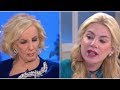 Fuerte cruce entre Esmeralda Mitre y Mirtha Legrand