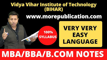 MBA BOOKS/NOTES VVIT|Vidya Vihar Institute of Technology|EASY LANGUAGE|BBA NOTES/BOOKS|BCOM BOOKS