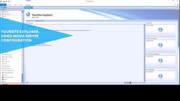 YourSite Explorer: Voice Media Server Configuration: Mitel CX for MiVoice Business