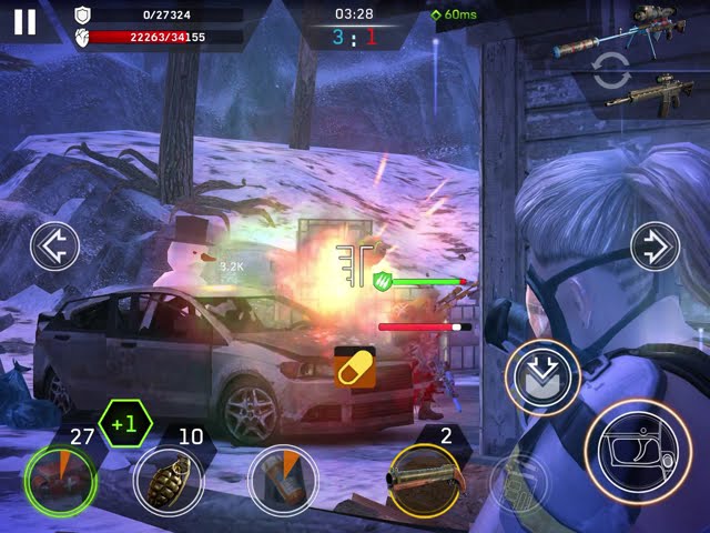 Left to survive | Mobile | Gameplay | 333 ZZZ | Part 3 | 2V2 | Online | 