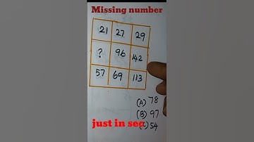 Reasoning Tricks in tamil | Missing number | For#SSCCGL #Railway#NTPC#ssc#upsc #BANK#tnpsc & all