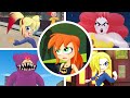 DC Super Hero Girls: Teen Power - All Bosses + Ending