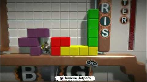 LittleBigPlanet - LittleBigTris (tetris)