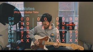 Rich People - Joy Notes (Rhythm Guitar Play Through w/ Tabs)