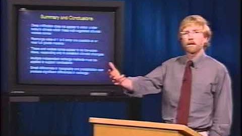 1999 Henry Darcy Lecture Series - Scott Tyler (part 3)