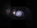 I captured two galaxies colliding with my biggest telescope!