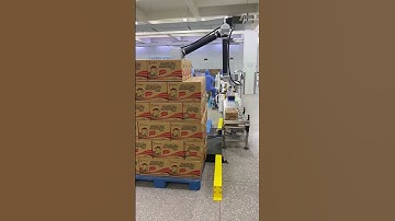 Collaborative robot automated palletizing and handling box