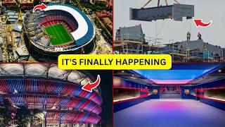 🚨 Camp Nou’s BIGGEST REVEAL Yet! Roof Plan, Facade & UNREAL Stadium Transformation