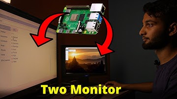 Build dual monitor setup with Raspberry pi 4 || How to make pc with Raspberry pi 4 || #raspberrypi4