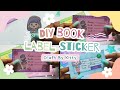 DIY BOOK LABEL STICKERS 🌸🌷