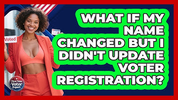 What If My Name Changed But I Didn