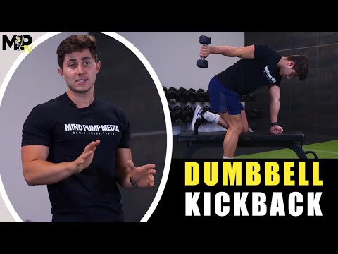 Video: dumbbell tricep kickback