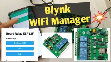 รีเซ็ต WiFi ด้วย WiFi Manager | ESP12F Reset WiFi Blynk By WiFi manager | Arduino#42 | เฮ็ดสิดี