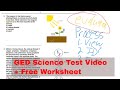 GED Science Test Tips for August 24, 2020 📘