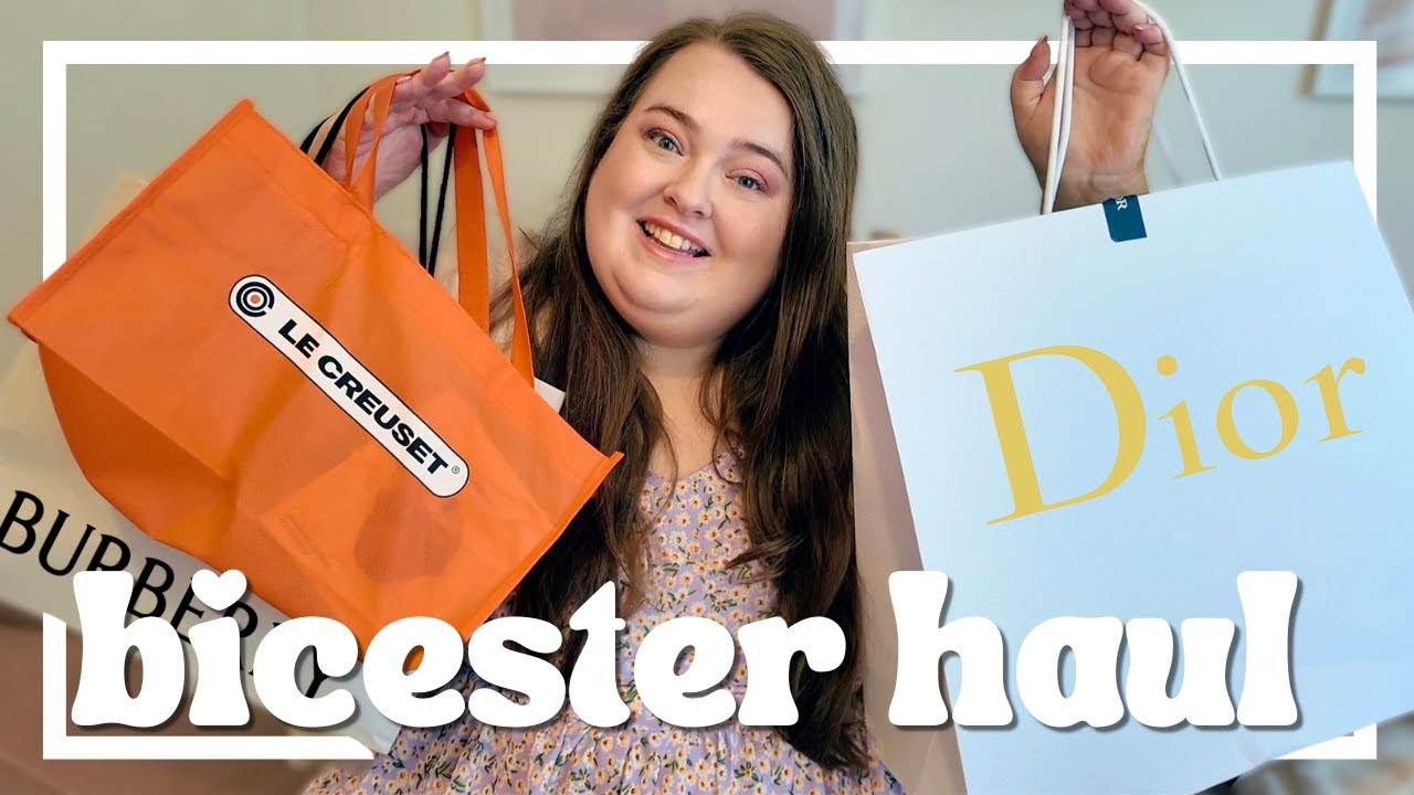 Luxury Shopping At Bicester Village! Bicester Village Designer Outlet Shopping Vlog - YSL, Gucci