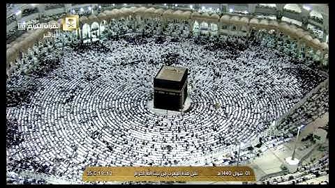 صلاة المغرب الثلاثاء 1-10-1440هـ الشيخ ماهر المعيقلي - سورة الإنفطار