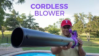 How Good is this Cordless Leaf Blower by Longhorn Workshop 295 views 9 months ago 5 minutes, 52 seconds