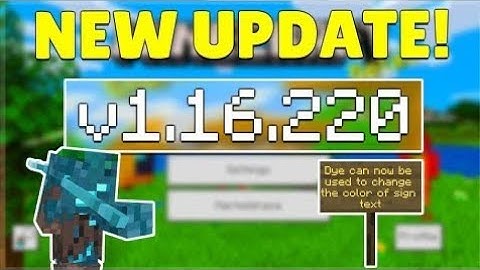HOW TO DOWNLOAD MINECRAFT PE 1.16.220 IN ANDROID|LETEST VERSION