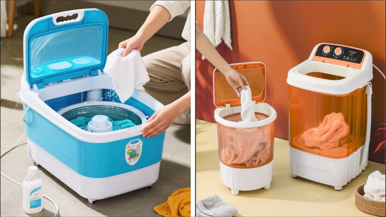 15 increíbles lavadoras portátiles de 2025