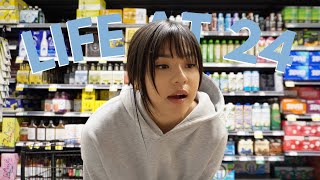 Life at 24 Vlog | Productive moments, eating healthy, cat mom duties