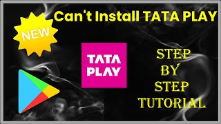 Can't Install TATA PLAY App Error On Google Playstore Android & Ios - 2023 - Fix screenshot 4