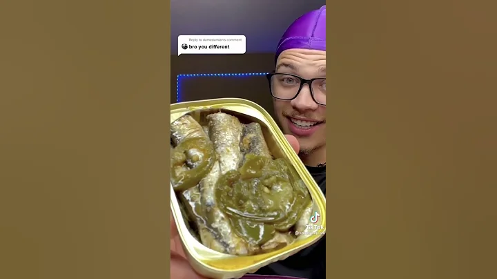 Spice King Eats Spicy Sardines #Shorts