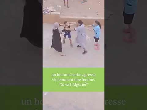 شاهد رجل ملتحي يعنف امرأة جزائرية الجزائر المغرب السعودية اكسبلور