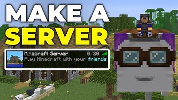 How To Make a Minecraft Server (2025 Guide!)