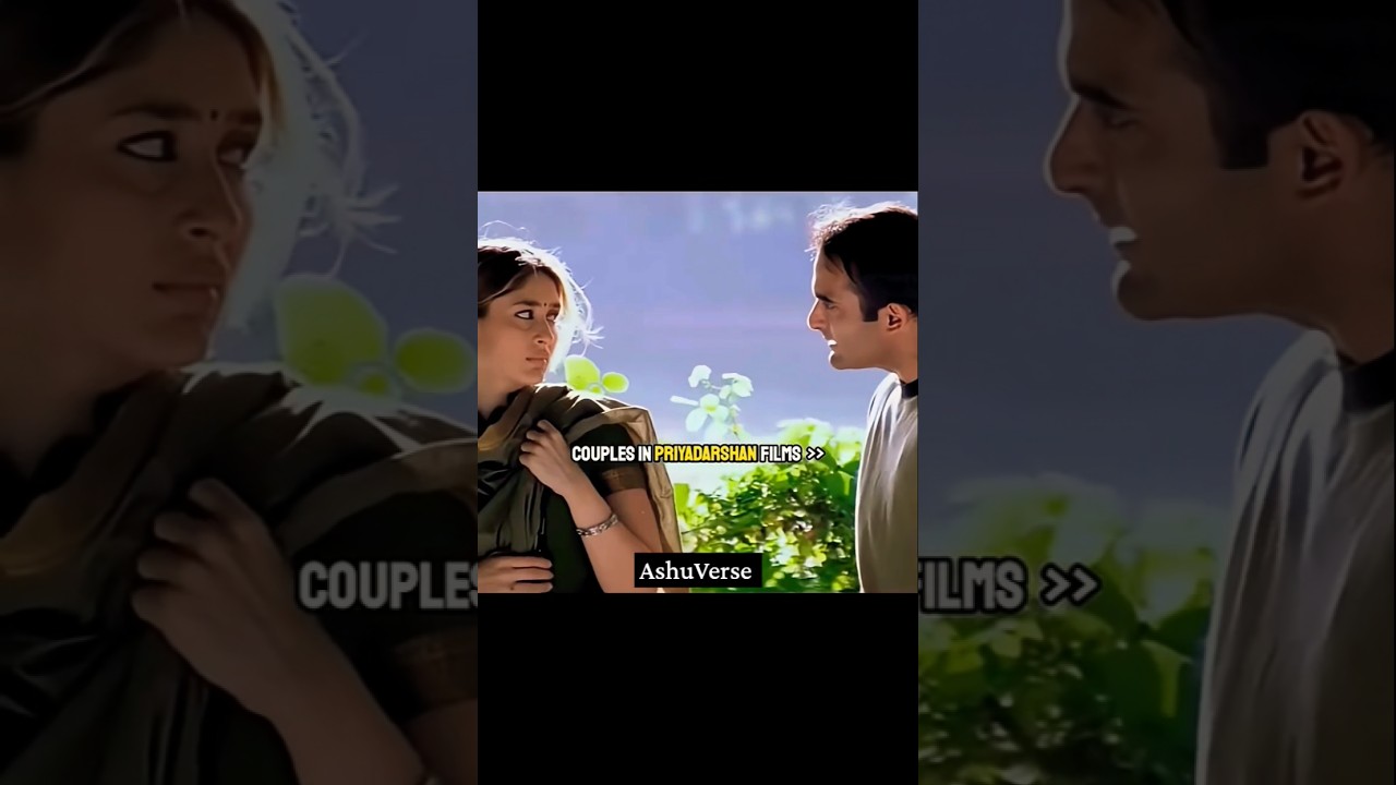 Couples In Priyadarshan Movies🤣😂 #funny #priyadarshan #bollywood