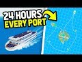 Can You Visit EVERY PORT In 24 HOURS.. (Roblox Cruise Ship Tycoon)