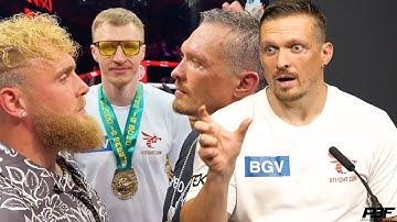 OLEKSANDR USYK SENDS MESSAGE TO JAKE PAUL AFTER KNOCKING OUT DANIEL DUBOIS