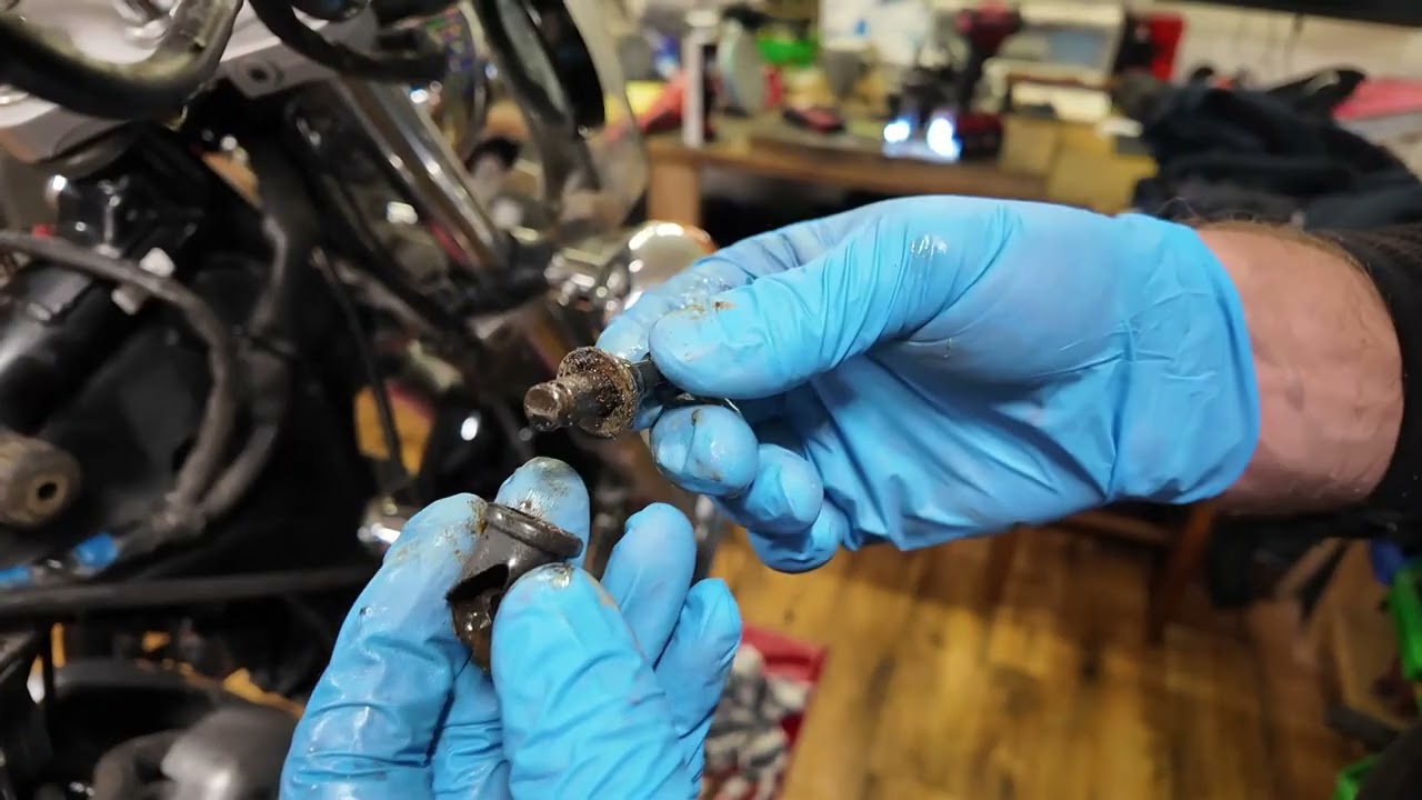 Honda Shadow 125 regeneracja pompy hamulcowej i zacisku