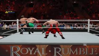 wwe 2k17 pc walkthrough - royal rumble match screenshot 2