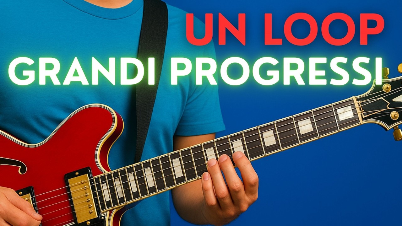 Questa ROUTINE ha RISOLTO il 93% delle mie DIFFICOLTÀ con la CHITARRA ...
