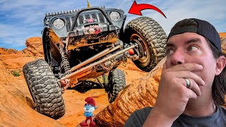 Luna finally Broke her Jeep 😳 | Papa Smurf Sand Hollow