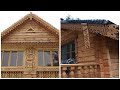 Beautiful wooden houses decorated with wood carvings! 35 examples!