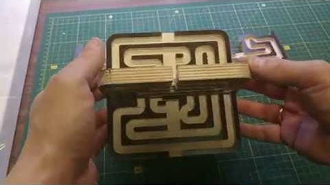 3D labyrinth in 7 minutes